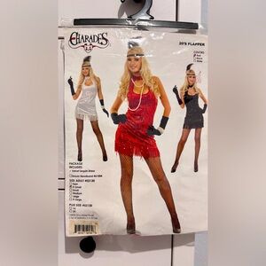 Charades 20's Flapper Costume Dress